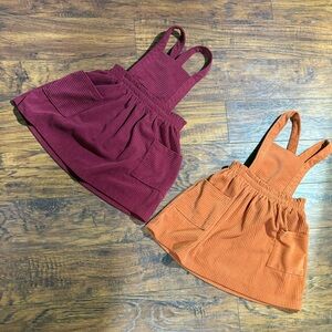 2 Wonder Nation girls size 4T jumpers